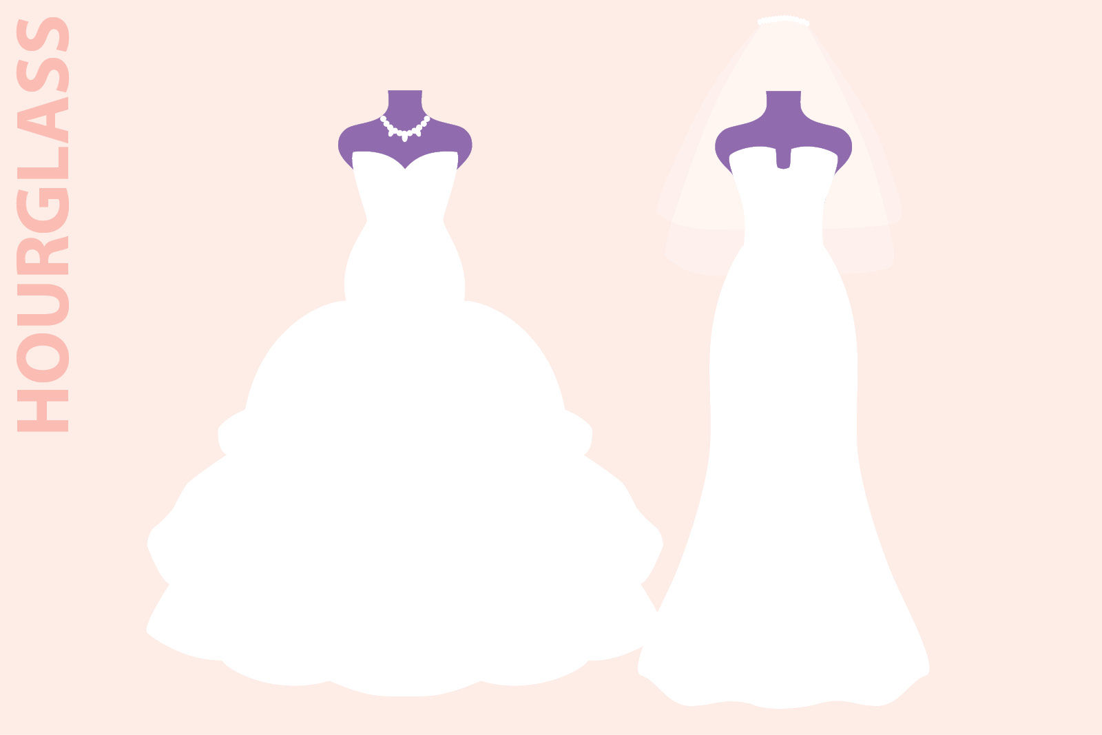 Hourglass shape